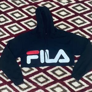 Fila Cropped Hoodie
